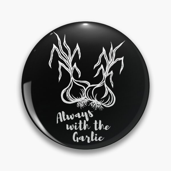 Item preview, Always with the Garlic | Garlic Bulbs Design designed and sold by Monochromatics by Corie Mae Dark.