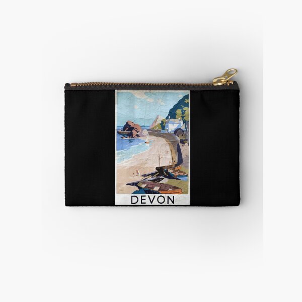 Item preview, Railway Poster Devon designed and sold by stickart-marek.