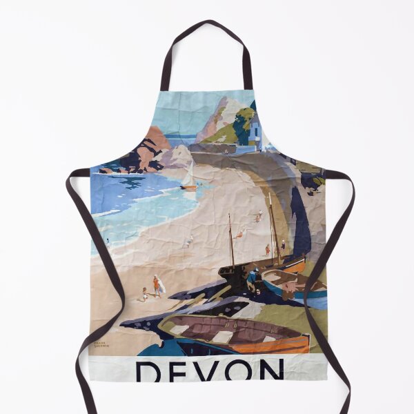 Item preview, Railway Poster Devon designed and sold by stickart-marek.