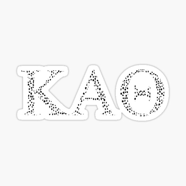 KAT Dalmatian Sticker