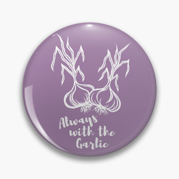 Item preview, Always with the Garlic | Garlic Bulbs Design designed and sold by Monochromatics by Corie Mae Dark.