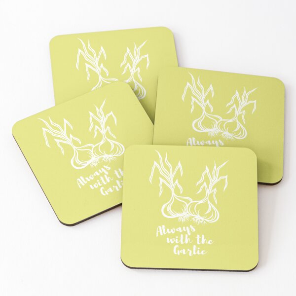 Item preview, Always with the Garlic | Garlic Bulbs Design designed and sold by Monochromatics by Corie Mae Dark.