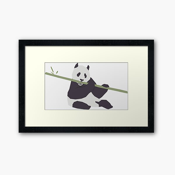 Item preview, Panda géant minimaliste designed and sold by ehaynal.
