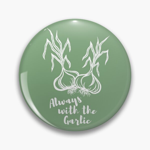 Item preview, Always with the Garlic | Garlic Bulbs Design designed and sold by Monochromatics by Corie Mae Dark.