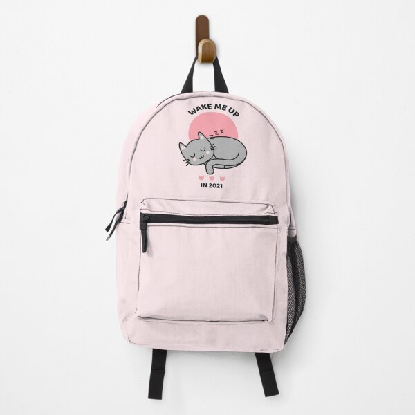 Item preview, Cute sleepy cat "Wake Me Up in 2021" - Funny Sarcastic Saying designed and sold by TamGustam.