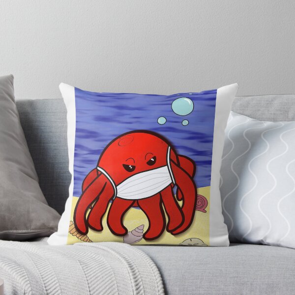 Item preview, Even octopus wear masks designed and sold by Petersrac.