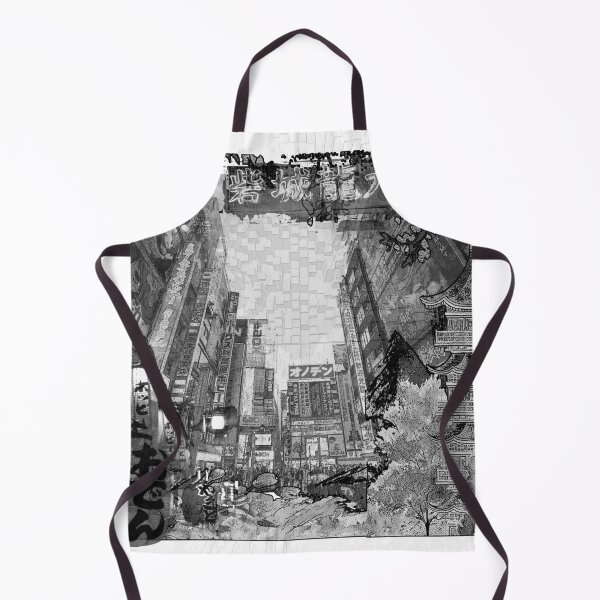 Artikelvorschau, Tokyo / Hong Kong Black and White - Digitalkunst gemalt von Iona Art Digital entworfen und verkauft von IonaArtDigital.