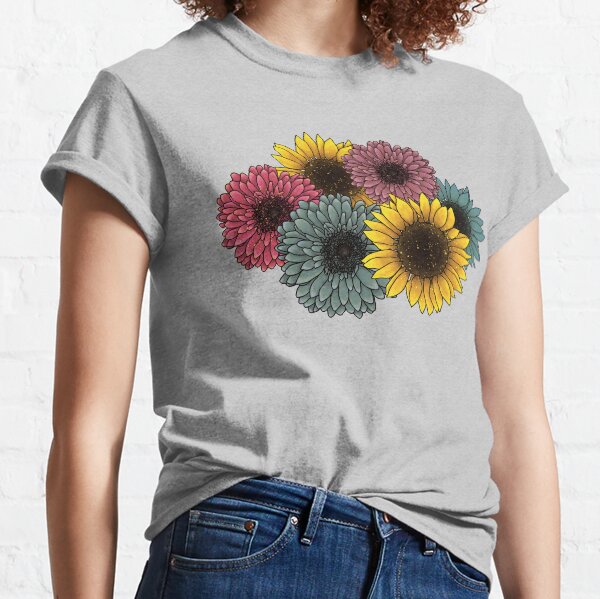 Floral Pattern Classic T-Shirt