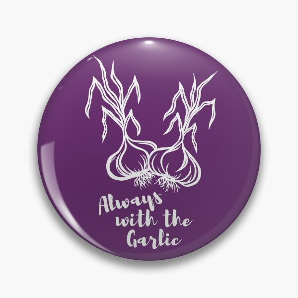 Item preview, Always with the Garlic | Garlic Bulbs Design designed and sold by Monochromatics by Corie Mae Dark.