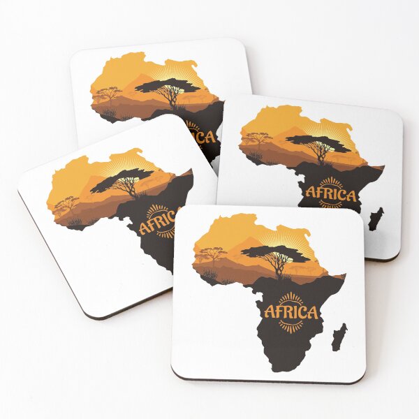 Item preview, Africa Silhouette designed and sold by MisterGooseShop.