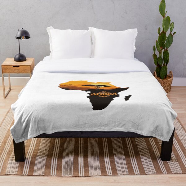 Aperçu de l'œuvre Silhouette d'Afrique créée et vendue par MisterGooseShop.