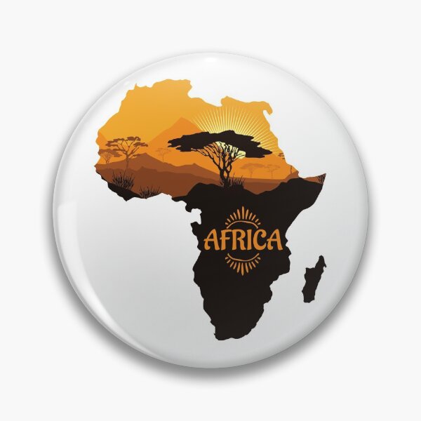 Item preview, Africa Silhouette designed and sold by MisterGooseShop.