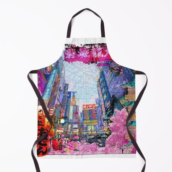 Artikelvorschau, Tokyo - Hong Kong Digitalkunst gemalt von Iona Art Digital entworfen und verkauft von IonaArtDigital.