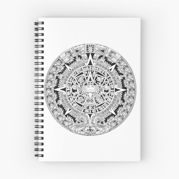 Aperçu de l'œuvre Calendrier aztèque créée et vendue par MisterGooseShop.