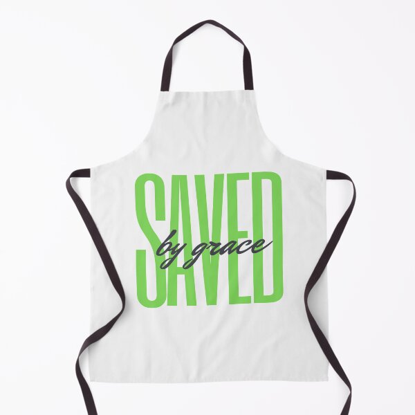 Item preview, Saved by Grace (green) designed and sold by LiveAndGlow.