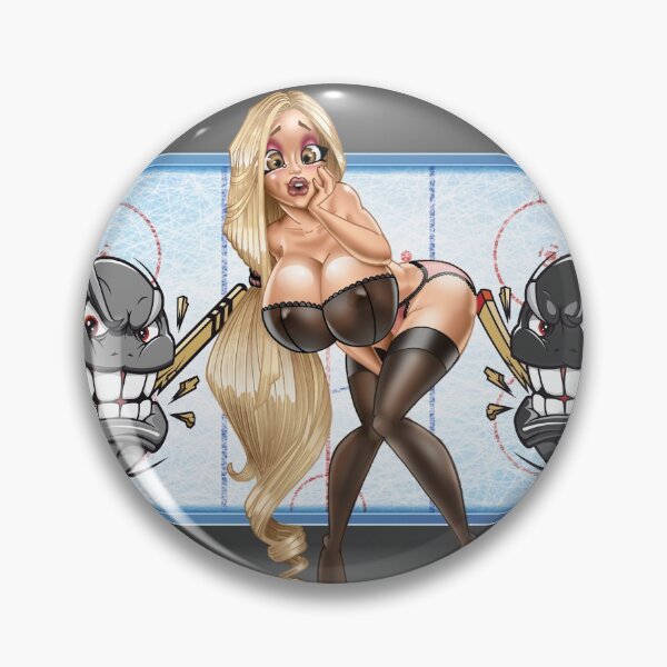 Item preview, Sexy Girl Spanked By Hockey Pucks designed and sold by sexypinupart.