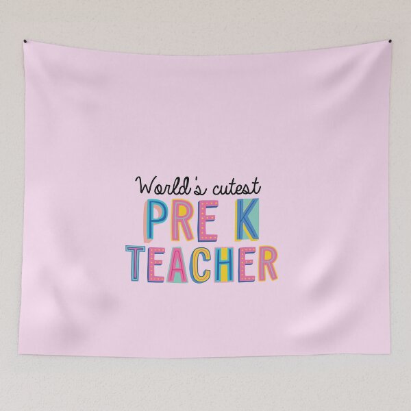 Item preview, Pre-K Teacher Gifts | World's cutest Pre-K Teacher designed and sold by betternotes.