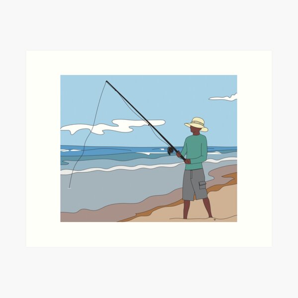 Saltwater Lure Watercolor Print. Fishing Watercolor. Fisherman Art. Ocean  Art. Coastal Decor. Nautical Print. -  Canada