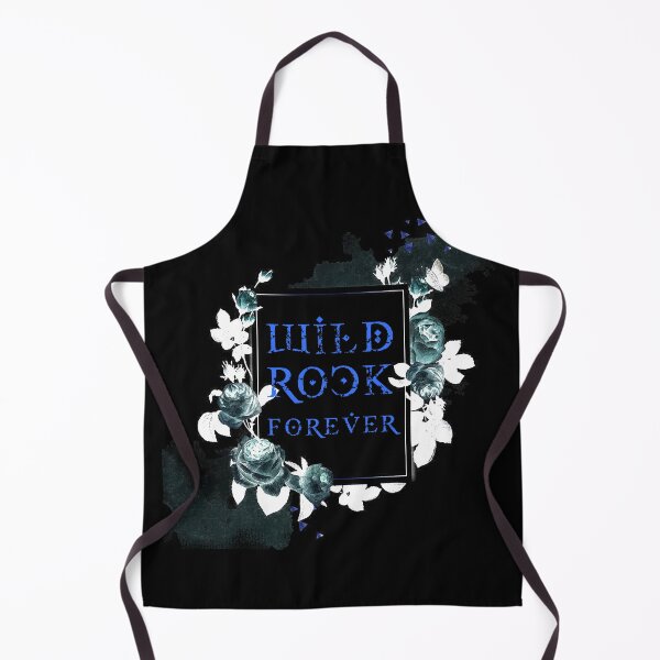 Item preview, Wild Rock Forever - Vintage flowers dark blue - digital paint by Iona Art Digital designed and sold by IonaArtDigital.