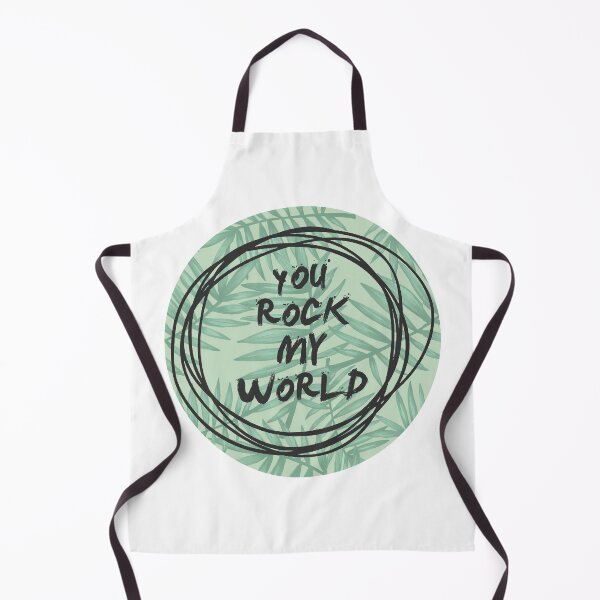 Item preview, You Rock My World! Light Green Vintage - digital paint by Iona Art Digital designed and sold by IonaArtDigital.