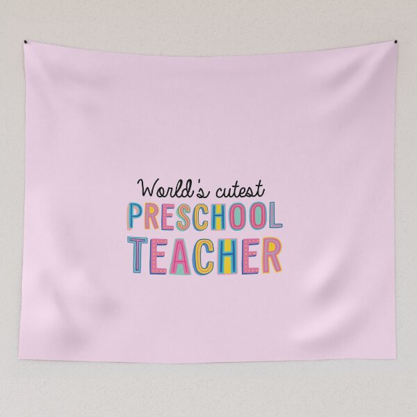 Item preview, Preschool Teacher Gifts | World's cutest Preschool Teacher designed and sold by betternotes.
