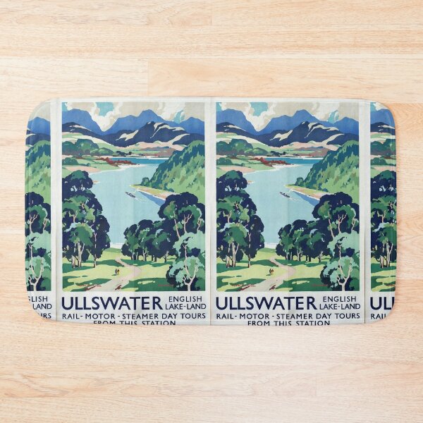 Item preview, Railway Poster Ullswater designed and sold by stickart-marek.