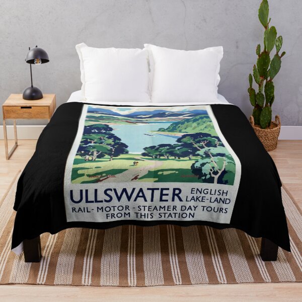 Item preview, Railway Poster Ullswater designed and sold by stickart-marek.