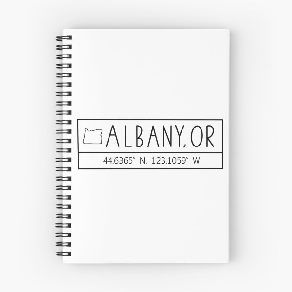 Item preview, Albany Oregon Coordinates designed and sold by Emily Designs.