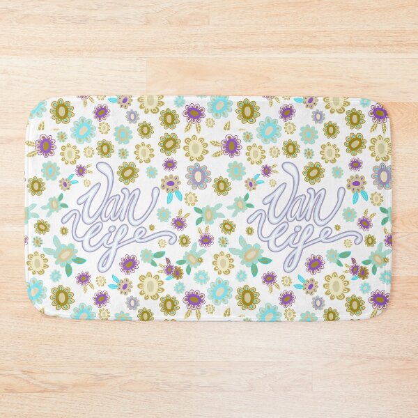 Item preview, Retro Van Life - Teal and Olive Green Palette designed and sold by Squarebird.