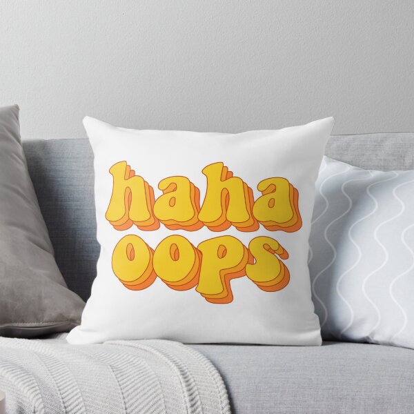 Item preview, haha oops designed and sold by Shayna Friedland.