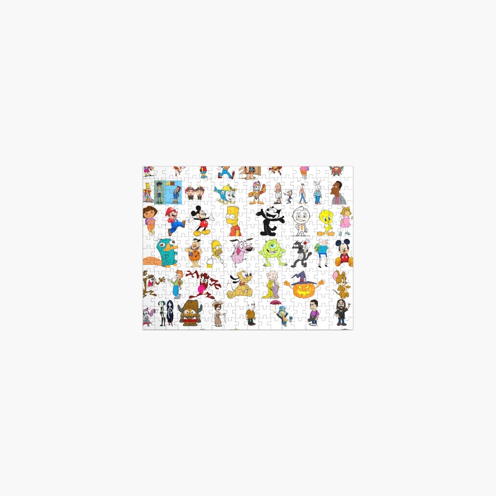 Cartoon Characters Jigsaw Puzzle