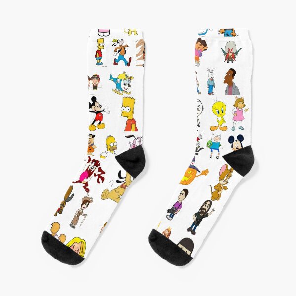 Cartoon Characters Socks