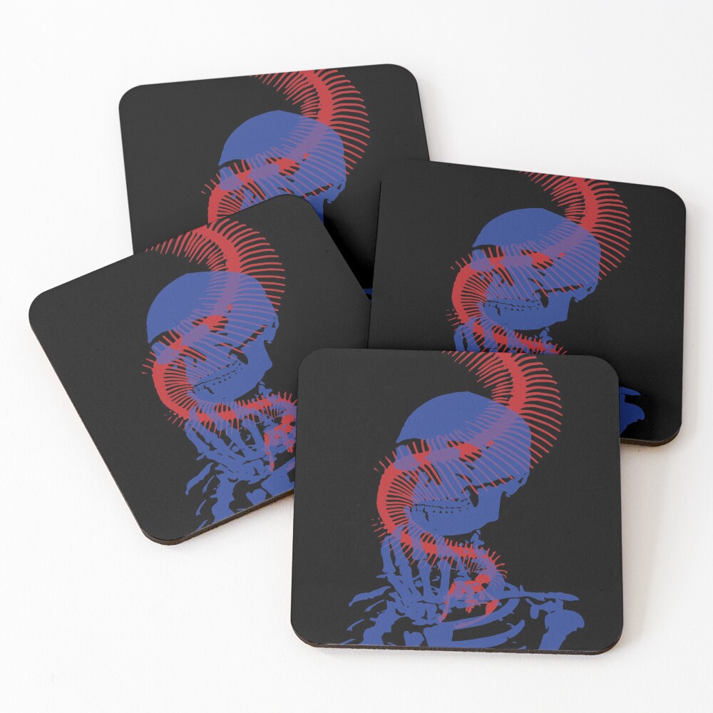 Item preview, Coasters (Set of 4) designed and sold by FarOutGraphics.