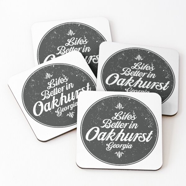 Item preview, "Life's Better in Oakhurst Georgia" Dark Gray Tee-Shirt Graphic designed and sold by NeatlineFX.
