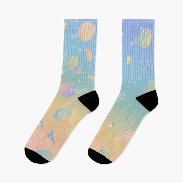 Item preview, Dreamy 80s Retro Memphis Rainbow designed and sold by designsbyegg.