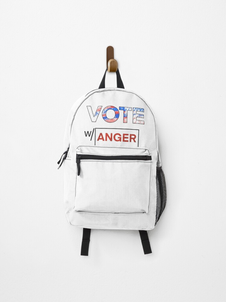 Thumbnail 1 of 3, Backpack, Vote with Anger designed and sold by somebasic.