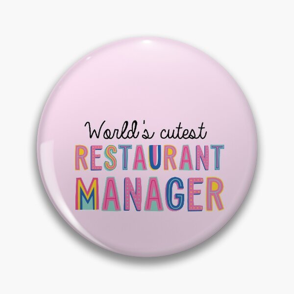 Item preview, Restaurant Manager Gifts | World's cutest Restaurant Manager designed and sold by betternotes.