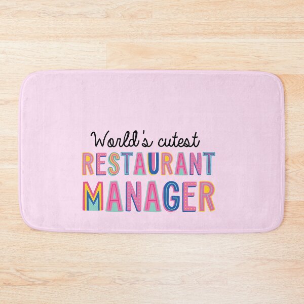 Item preview, Restaurant Manager Gifts | World's cutest Restaurant Manager designed and sold by betternotes.