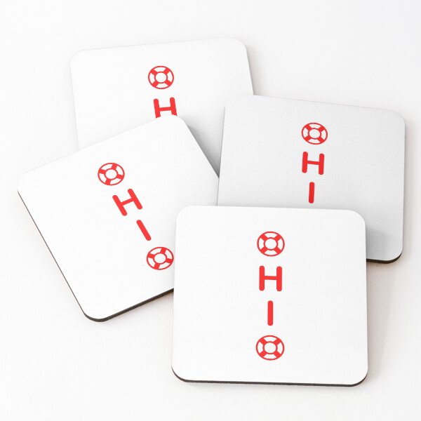 Item preview, Ohio with Lifesavers Vertical Monotone designed and sold by TinyStarAmerica.