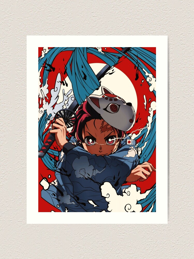 Demon Slayer Kimetsu No Yaiba 54 Anime Art Print By Kimetsu Redbubble