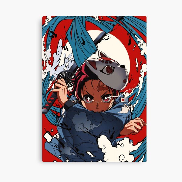 Tueur de démons Kimetsu No Yaiba 54 | Anime Impression sur toile