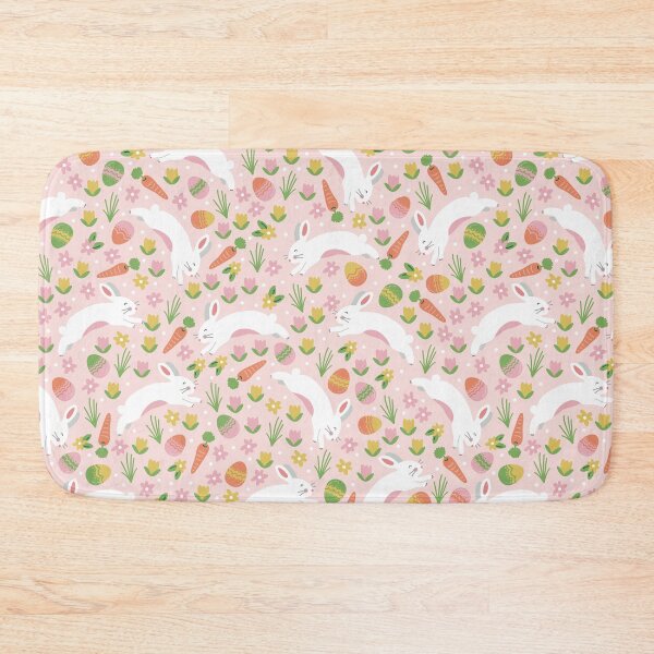 Item preview, Easter Bunnies Pink designed and sold by Allison Romero Design.