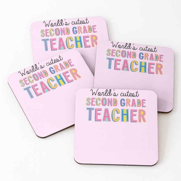 Item preview, Second Grade Teacher Gifts | World's cutest Second Grade Teacher designed and sold by betternotes.