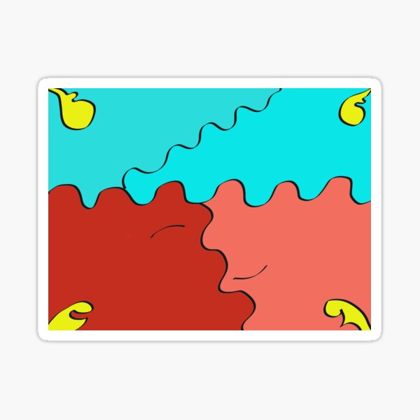 Kiss Sticker