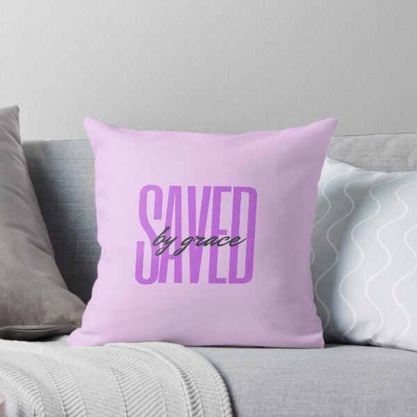 Item preview, Saved by Grace (magenta) designed and sold by LiveAndGlow.