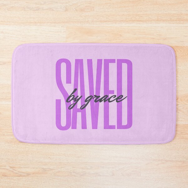 Item preview, Saved by Grace (magenta) designed and sold by LiveAndGlow.