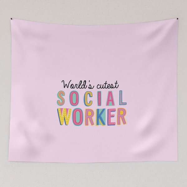 Item preview, Social Worker Gifts | World's cutest Social Worker designed and sold by betternotes.