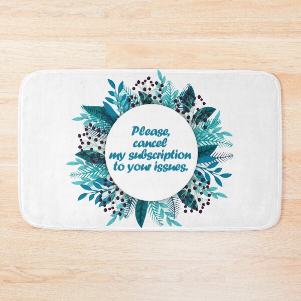 Item preview, Cancel my subscription designed and sold by PurrfectPixels.