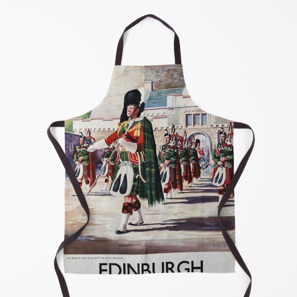 Item preview, Railway Poster Edinburgh designed and sold by stickart-marek.