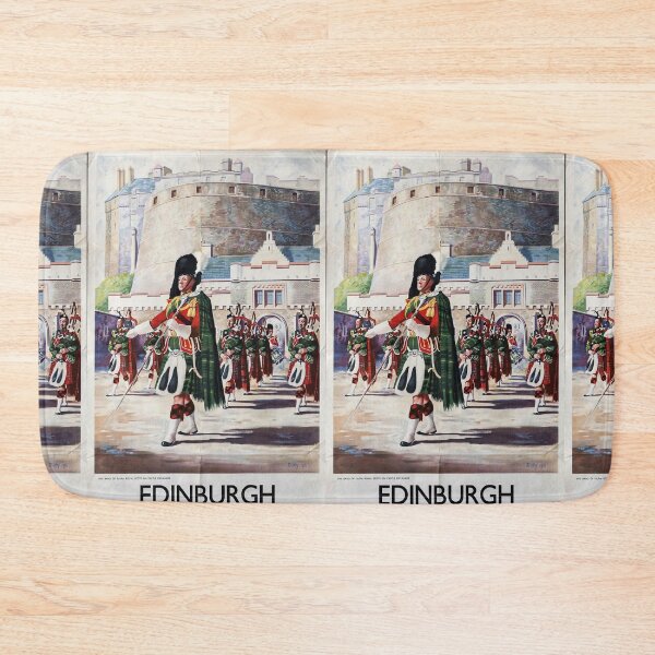 Item preview, Railway Poster Edinburgh designed and sold by stickart-marek.